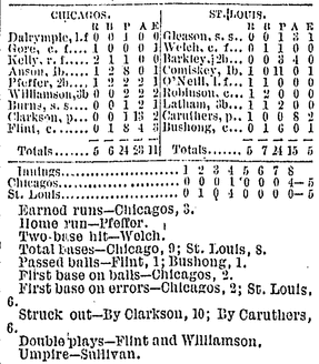 1885 WS Game 1