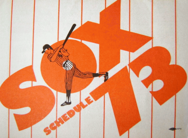 1973 White Sox Schedule