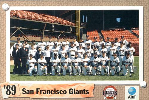 San Francisco Giants 1989