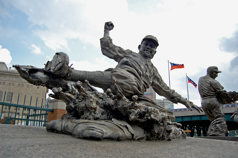 Ty Cobb Statue - Comerica
