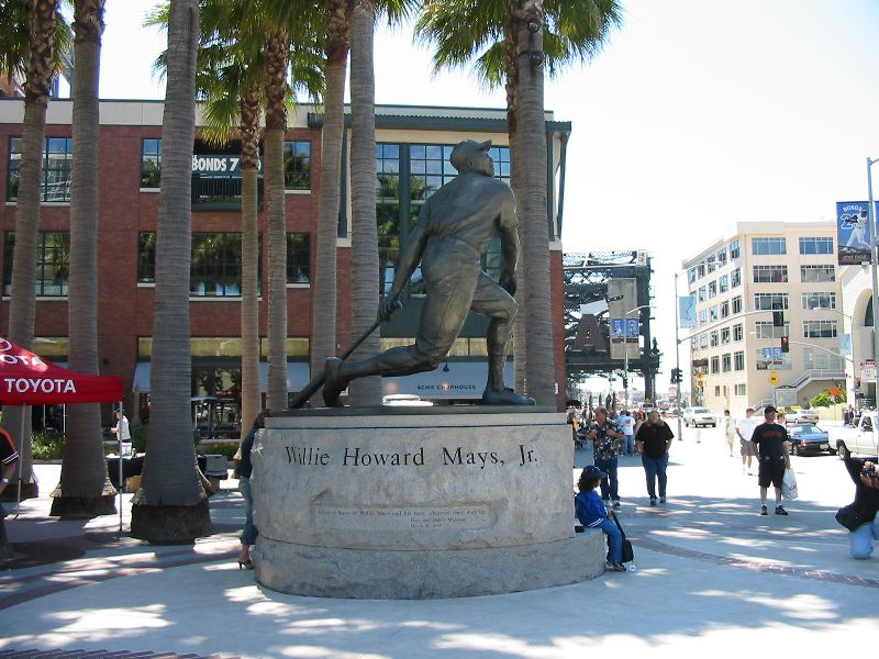 Willie Mays Statue