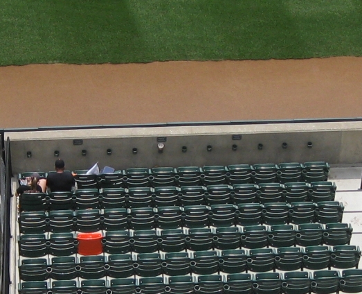 Cal Ripken Orange Seat