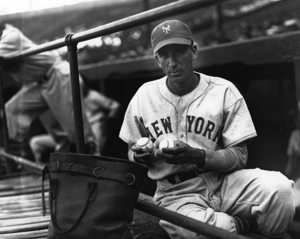 Carl Hubbell two Baseballs