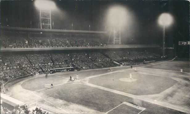 Crosley Field 1st Night Game