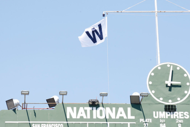 Cubs Win Flag