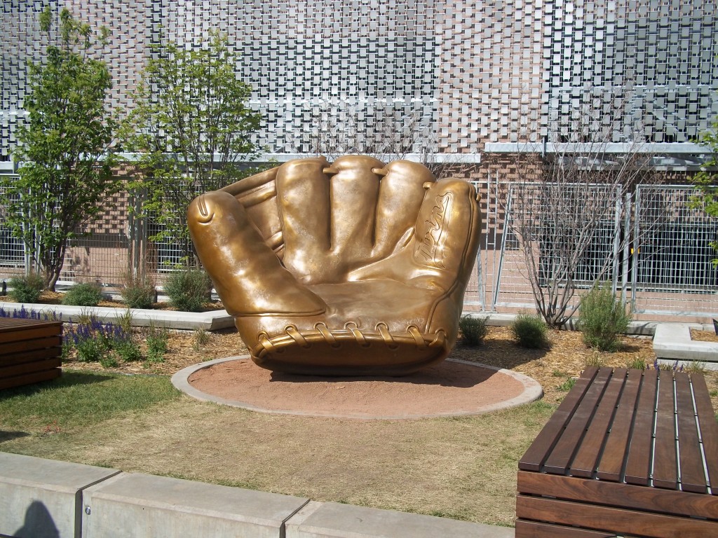 Golden Glove Statue