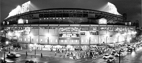 Wrigley 1st Official Night Game
