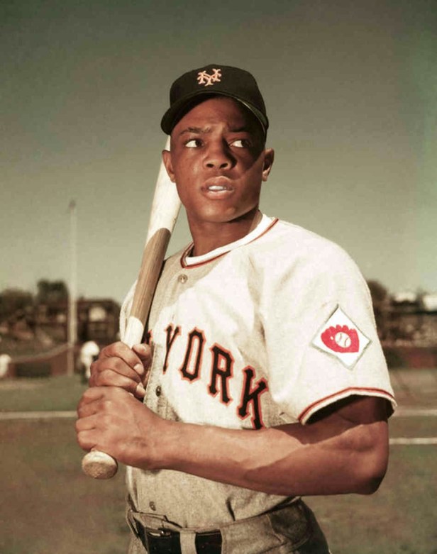 Willie Mays - Roosevelt Stadium