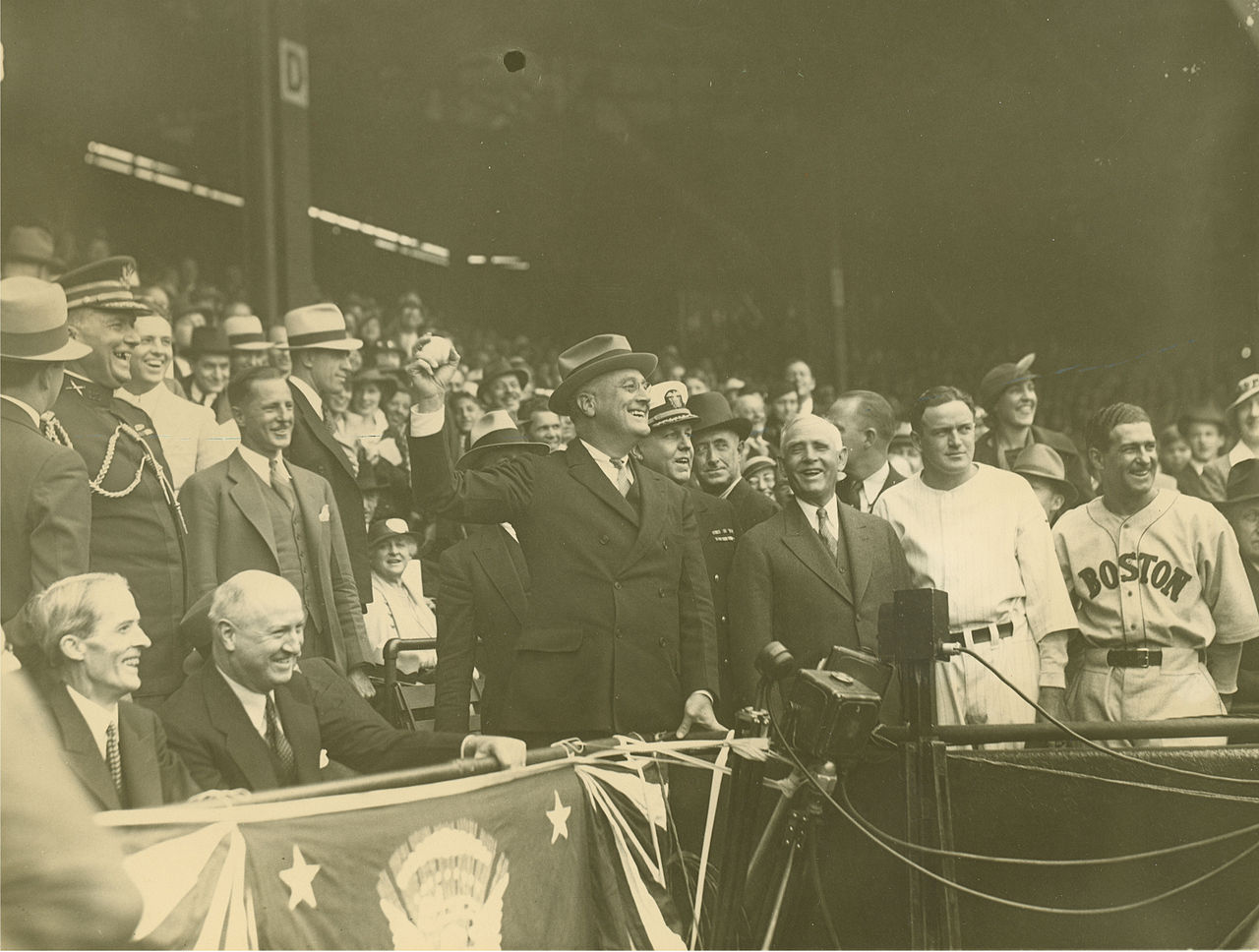 1934 FDR First Pitch